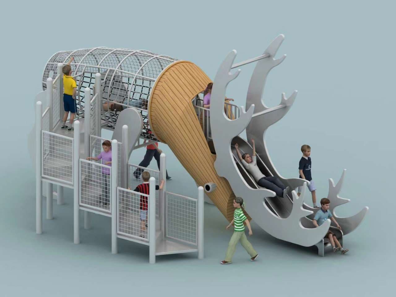 梅花鹿造型設(shè)施